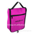 Promotional multi-function hanging polyester toiletry bag for women